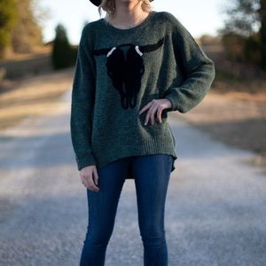 Super cute cow sweater!!